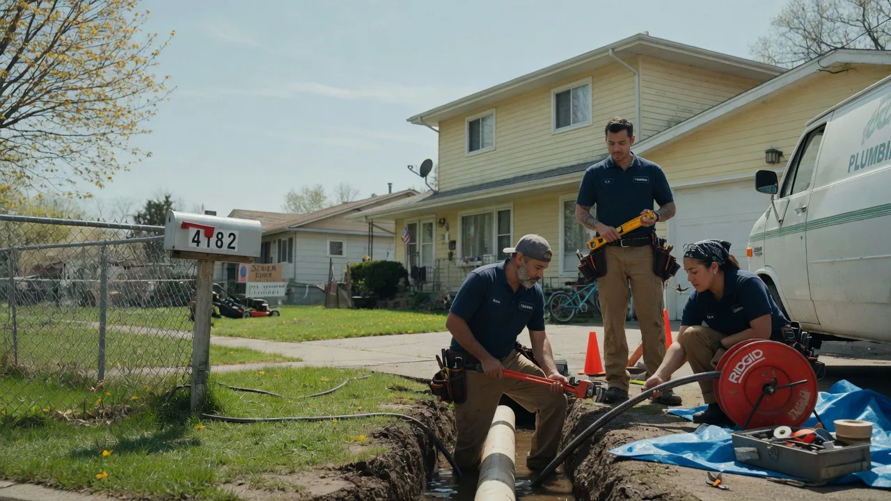 Gas Line Repair in Huntington Mills, PA near me